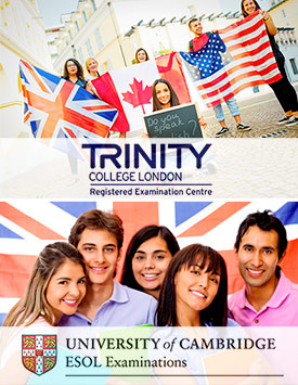 Preparacion para examenes de Universidad de Cambrigde y Trinity College.